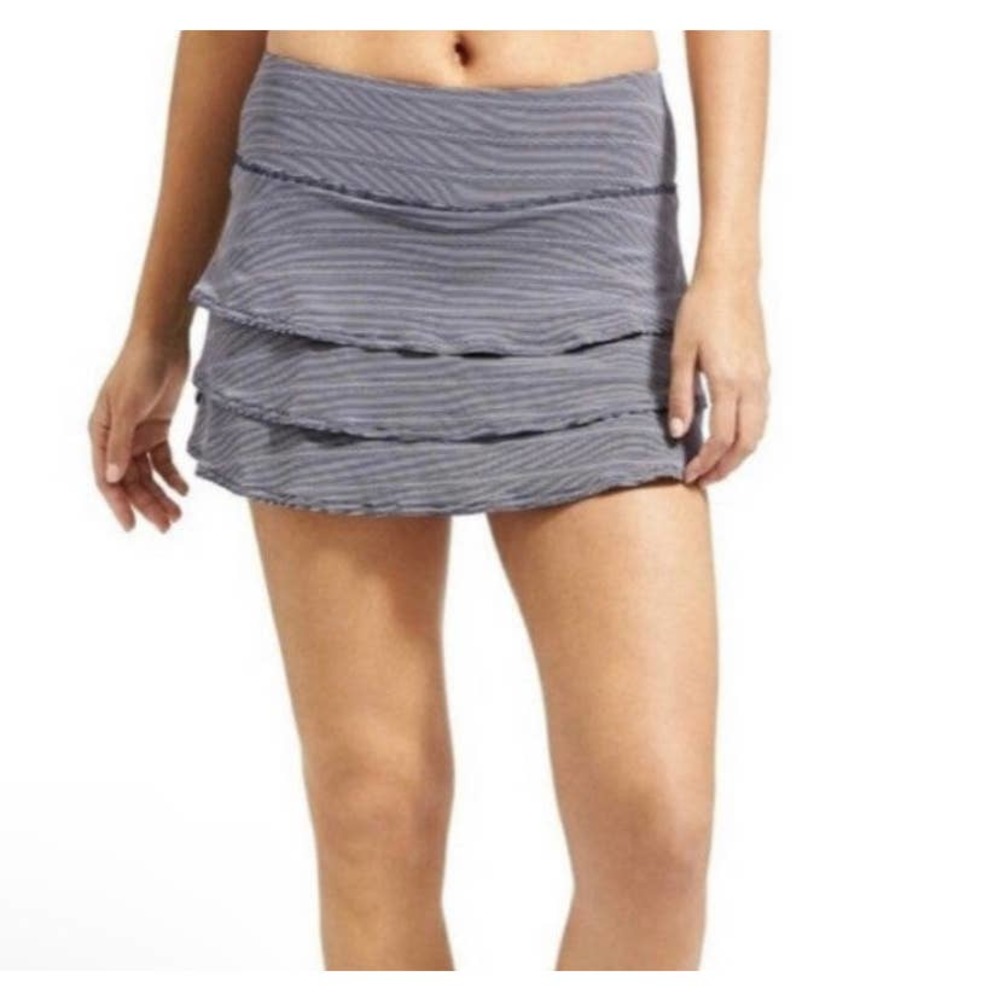 Athleta Blue Layered Skort